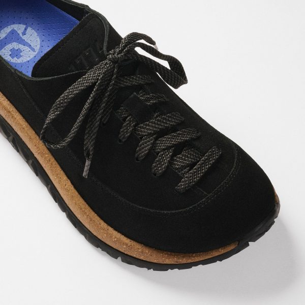 Uerzell 1774 Black Suede Leather