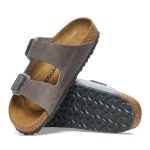 Arizona Authentic Felt Light Grey Oiled Leather/Felt