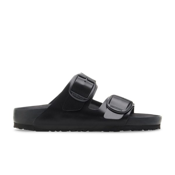 Arizona Big Buckle Exquisite Black Amalfi Leather