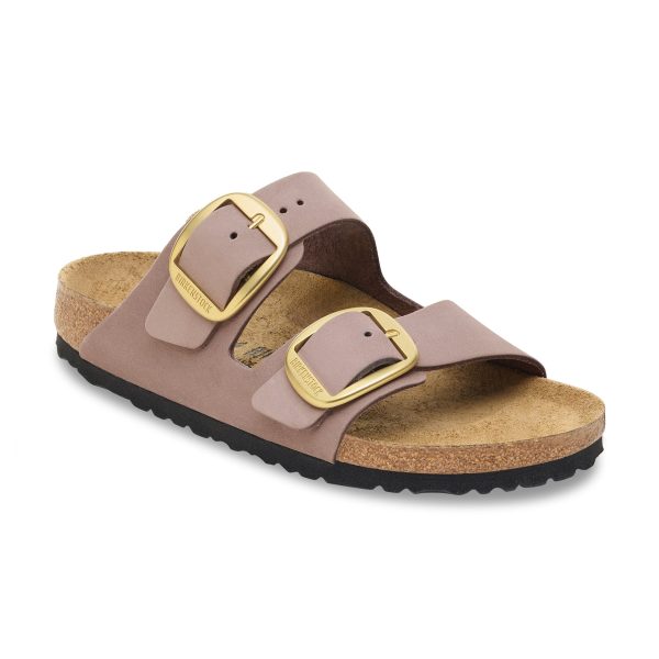 Arizona Big Buckle Faded Purple Nubuck Leather