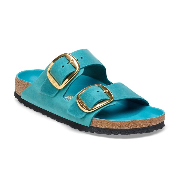 Arizona Big Buckle Biscay Bay Oiled Leather