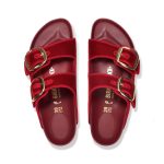 Arizona Big Buckle Rust Red Velvet
