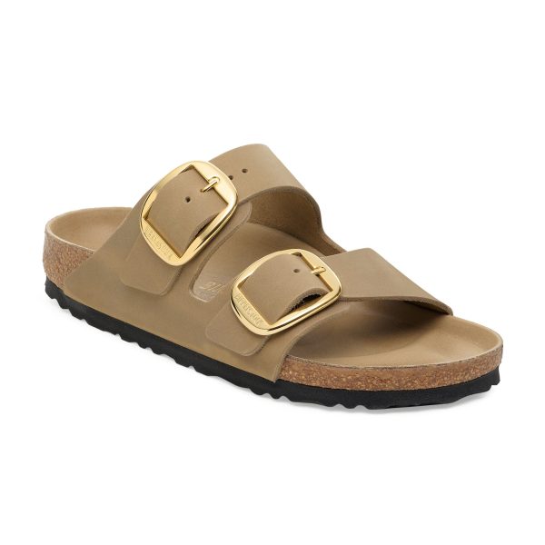 Arizona Big Buckle Tabacco Brown Oiled Leather