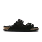 Arizona Shearling Black Suede Leather/Shearling