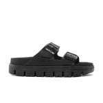 Arizona Chunky Exquisite Black Smooth Leather