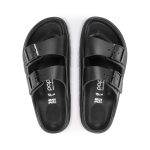 Arizona Chunky Exquisite Black Smooth Leather