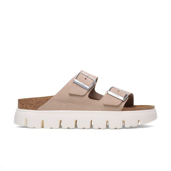 Arizona Chunky Light Rose Suede Leather