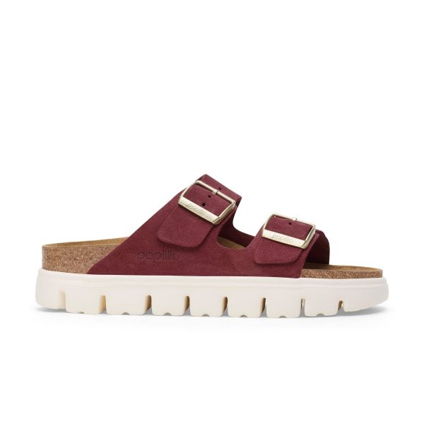 Arizona Chunky Berry Crush Suede Leather