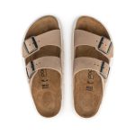 Arizona Chunky Warm Sand Suede Leather