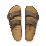 Arizona Concrete Grey Smooth Leather
