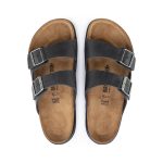 Arizona Cross Town Arctic Black Waxy Leather