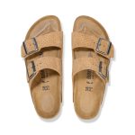 Arizona New Beige Embossed Suede Leather