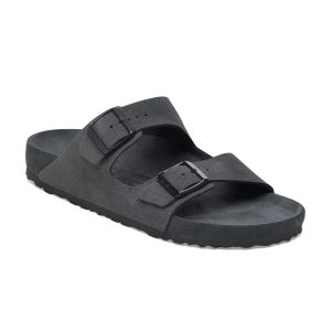 Arizona Exquisite Charcoal Suede Leather