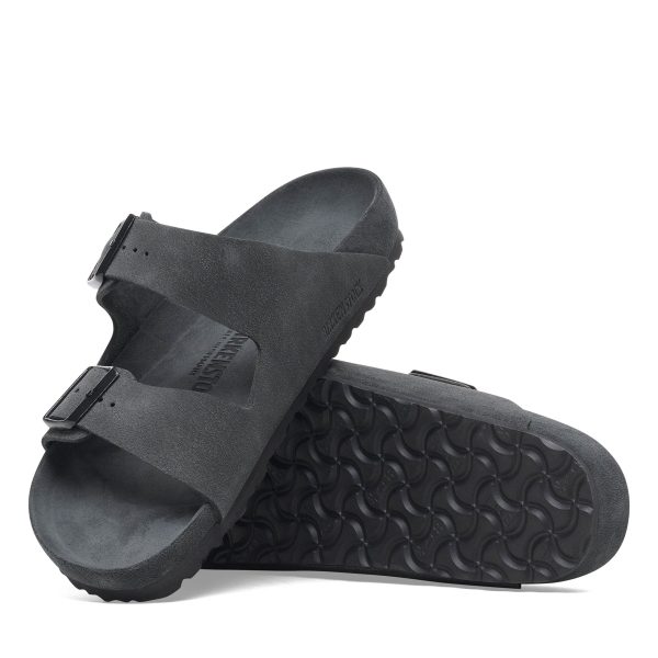 Arizona Exquisite Charcoal Suede Leather