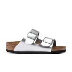Arizona Kids Metallic Silver Birko-Flor