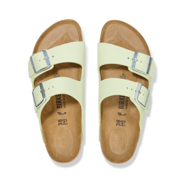 Arizona Faded Lime Nubuck Leather
