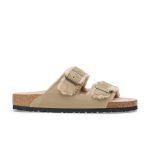 Arizona Shearling Taupe Suede Leather/Shearling
