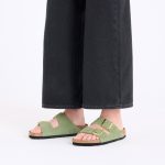 Arizona SFB Green Tea Suede Leather