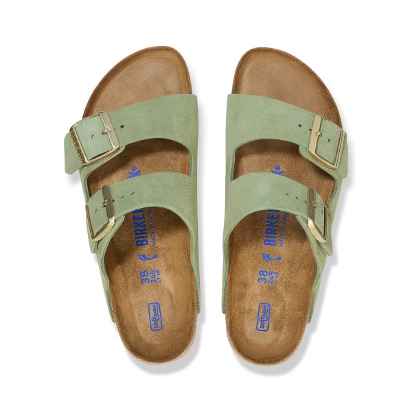 Arizona SFB Green Tea Suede Leather