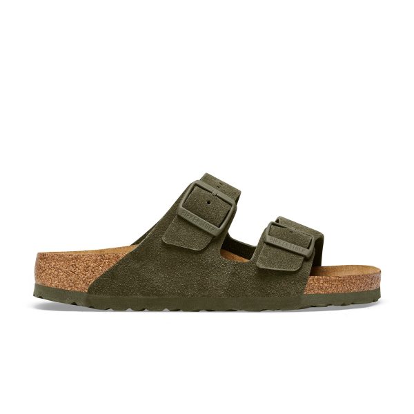 Arizona Thyme Suede Leather