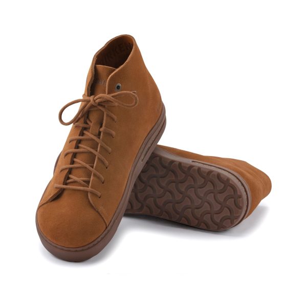 Bend Mid Mink Suede Leather