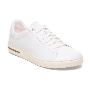 Bend Low White Smooth Leather