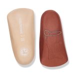 Blue Footbed Heels Leather