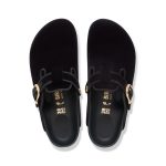 Boston Big Buckle Black Velvet