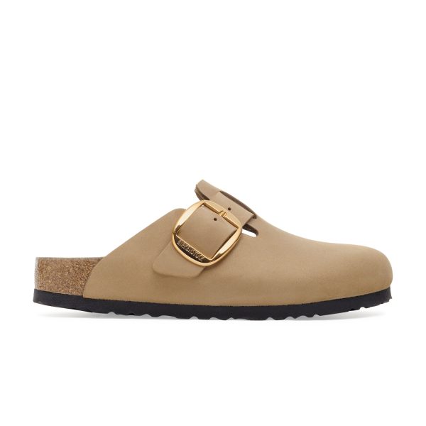 Boston Big Buckle Tabacco Brown Oiled Leather