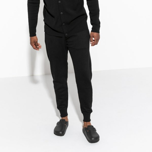 Boston Black Smooth Leather