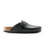 Boston Black Smooth Leather