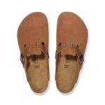 Boston Cognac Oiled/Suede Leather