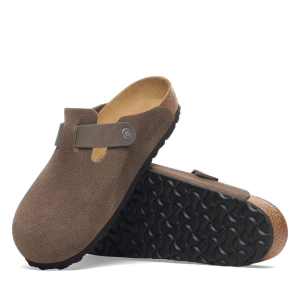 Boston Concrete Grey Oiled/Suede Leather