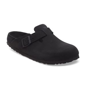 Boston Exquisite Black Nubuck Leather
