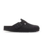 Boston Exquisite Black Nubuck Leather