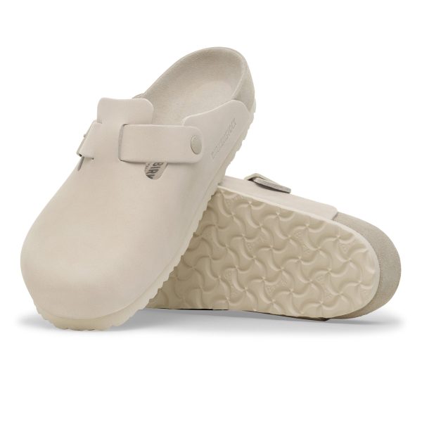 Boston Exquisite Oyster Nubuck Leather