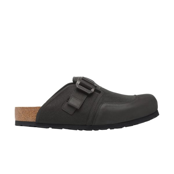 Boston Nova Black Textile/Nubuck Leather