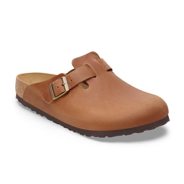 Boston Cognac Oiled Leather