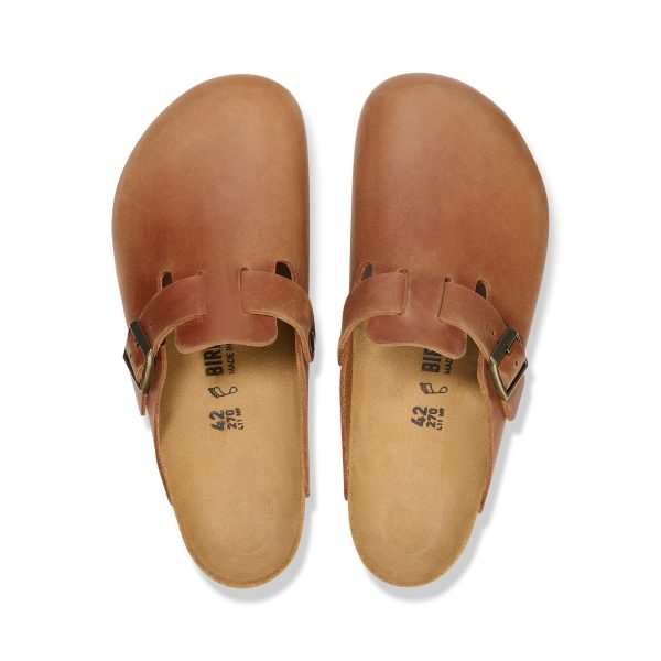 Boston Cognac Oiled Leather