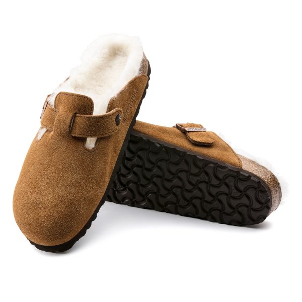 Boston Shearling Mink Suede Leather/Shearling