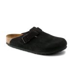 Boston SFB Black Suede Leather