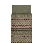 Cotton Pattern Thyme/Taupe/Zinfandel