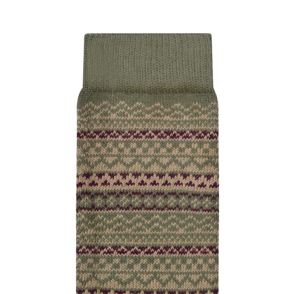 Cotton Pattern Thyme/Taupe/Zinfandel