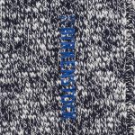 Cotton Slub Blue White