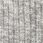 Cotton Slub Grey White