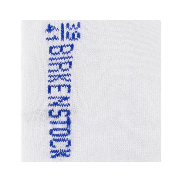 Cotton Sole Invisible Sock White