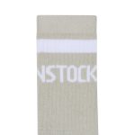 Cotton Crew Stripe Light Grey/White