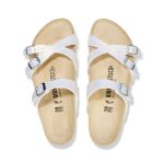 Franca Shiny Embossed White Embossed Birko-Flor