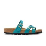 Franca Braided Biscay Bay Oiled Leather