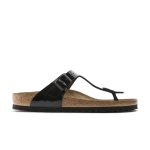 Gizeh Black Patent Birko-Flor